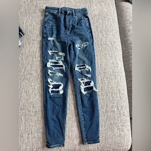 American Eagle Distressed Blue Women's Jeans